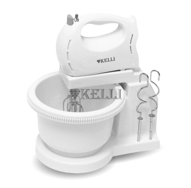 Миксер электрический вращающийся с чашей KELLI 250Вт КL-5049