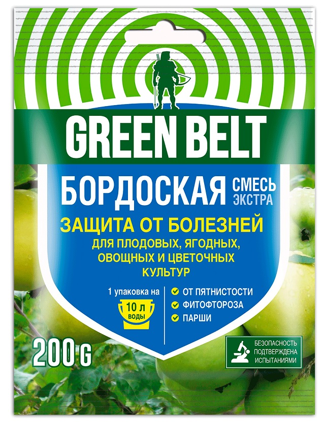 Бордоская смесь от парши, пятнистости, курчавости 200гр Техноэкспорт