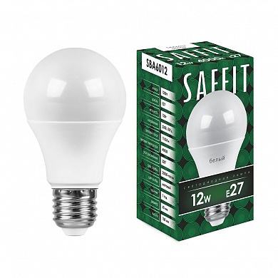 Лампа светодиодная груша 12W SBA6012 230V E27 A60