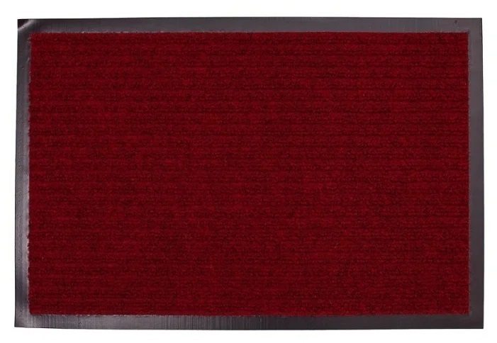 Коврик влаговпитывающий 90х150см бордовый Floor Mat