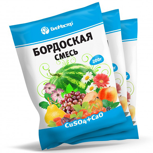 Бордоская смесь от парши, пятнистости, курчавости 200гр БиоМастер