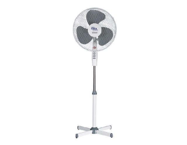 Вентилятор электрический напольный OASIS VF-35SW/PW 3 скорости