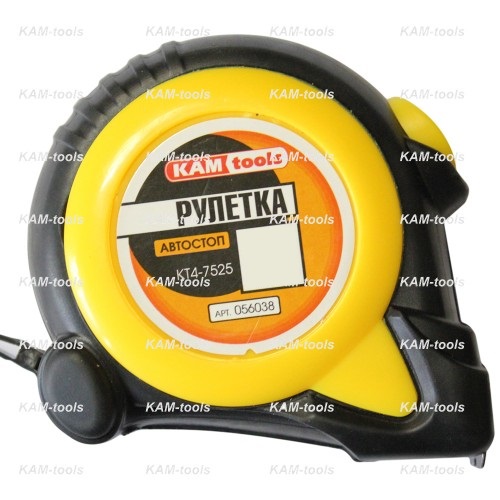 Рулетка «Автостоп» КАМ-tools 3м х 16мм КТ4-316