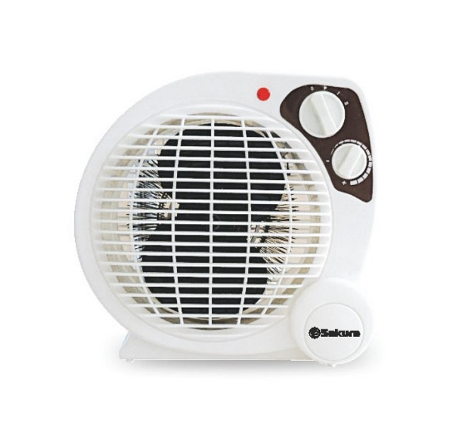 Тепловентилятор SAKURA SA-0510 2000Вт, 3 режима, термостат