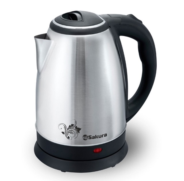 Чайник электрический металлический 1,8л SAKURA SA -2134