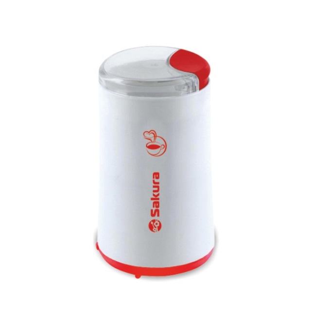 Кофемолка электрическая SAKURA SA-6158WR 200Вт бело-красная