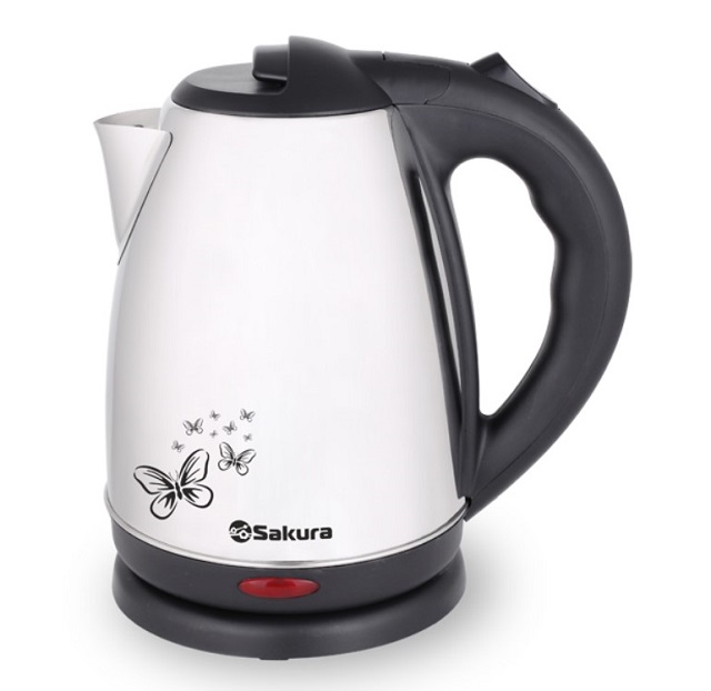 Чайник электрический металлический 1,8л SAKURA SA -2135