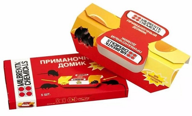 Клеевая ловушка домик от мышей Клеелов (5шт)