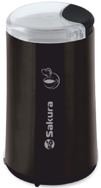 Кофемолка электрическая SAKURA SA-6158BK 200Вт черная