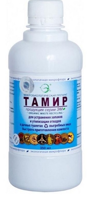 Биосостав Тамир ЭМ для выгребных ям и септиков 0,5л