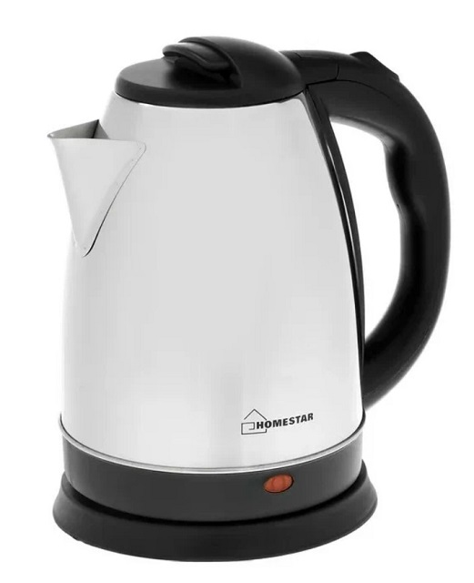 Чайник электрический металлический 1,8л HOMESTAR  HS-1001