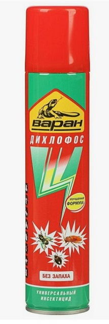 Дихлофос СИБИАР Варан универсальный 190мл зеленый б/запаха