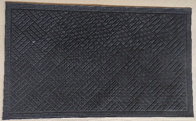 Коврик придверный резиновый 45х75см «Решетка» Pin Mat